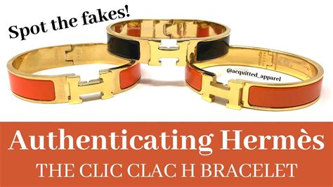 how to spot a fake hermes leather bracelet|authentic hermes clic clac bracelet.